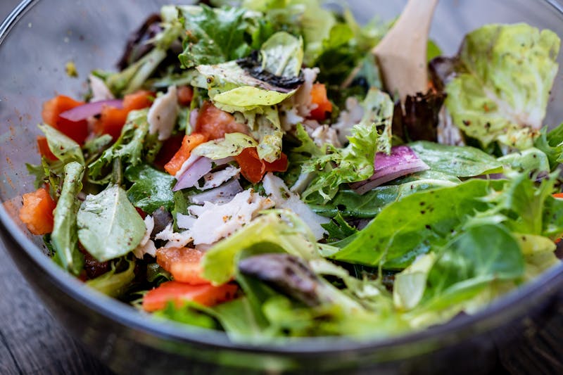 Mixed greens Italian garden salad
