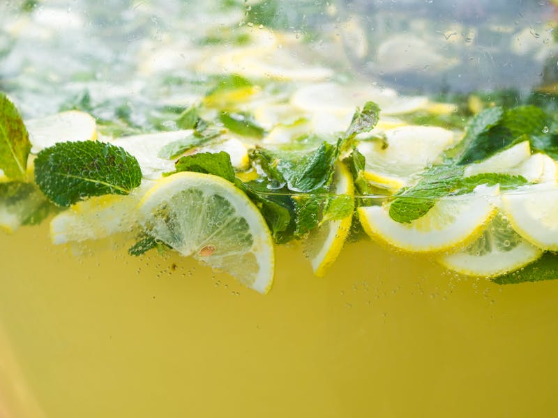 House-made Italian lemonade limonata