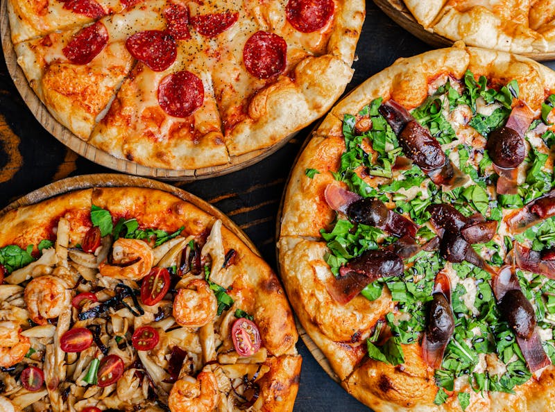 Funghi Tartufo mushroom truffle pizza